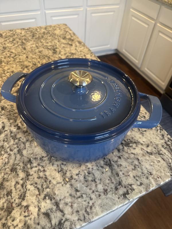 Tramontina 4-quart 6-quart Enameled Cast Iron Round Dutch Oven