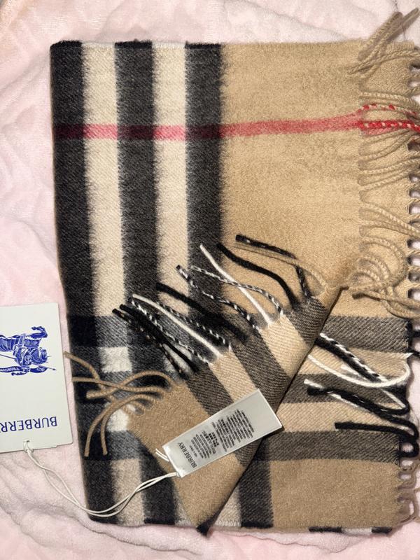 Burberry Check Cashmere Scarf | Costco