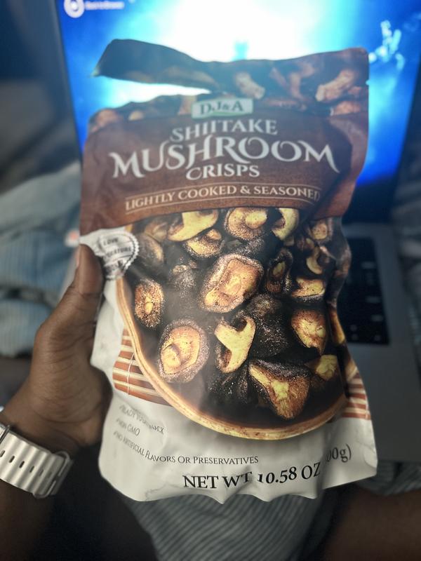 コストコ - さくの DJ&A Shiitake Mushroom Crisps 10.58 oz. bag, 5-pack | Costco