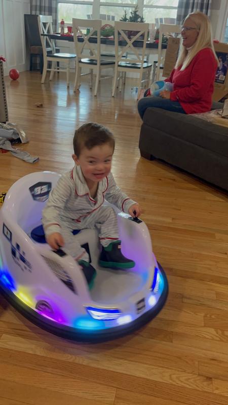 Flybar 12V Ride-on GLOW Bumper Car | Costco Flybar 12V Ride-on GLOW Bumper Car | Costco