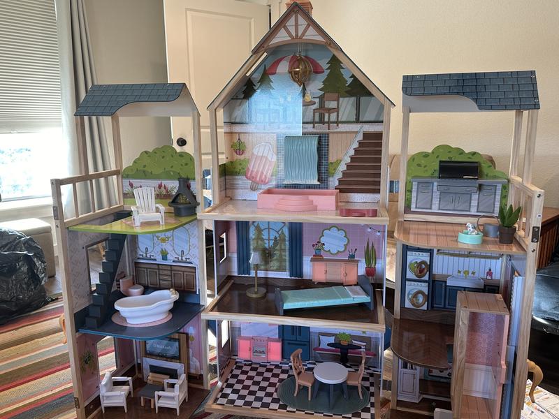 KidKraft Secret Reveal Wooden Mansion Dollhouse Costco