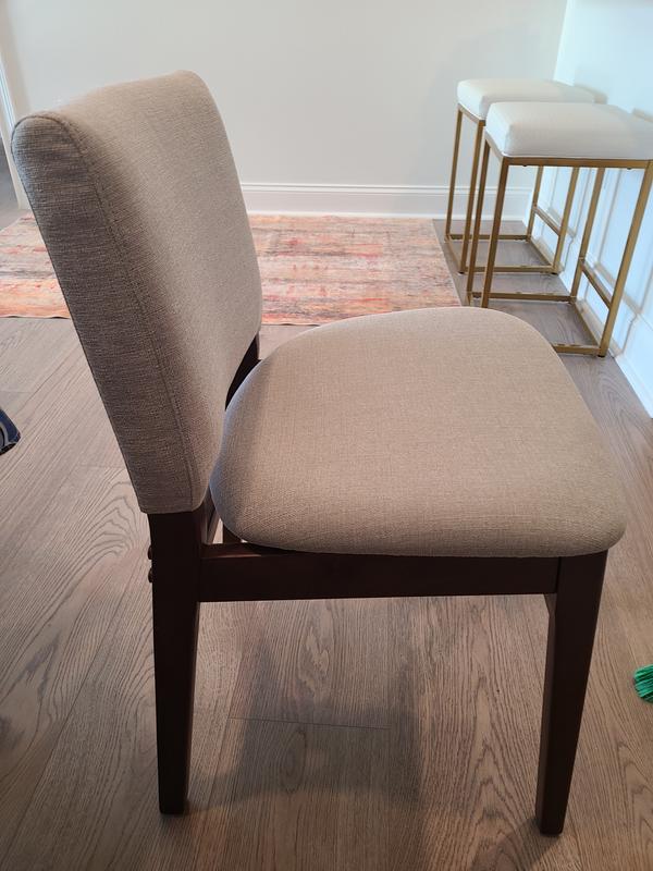 Stella Beige Upholstered Dining Chair, Set of 2 | Costco Stella Beige Upholstered Dining Chair, Set of 2 | Costco