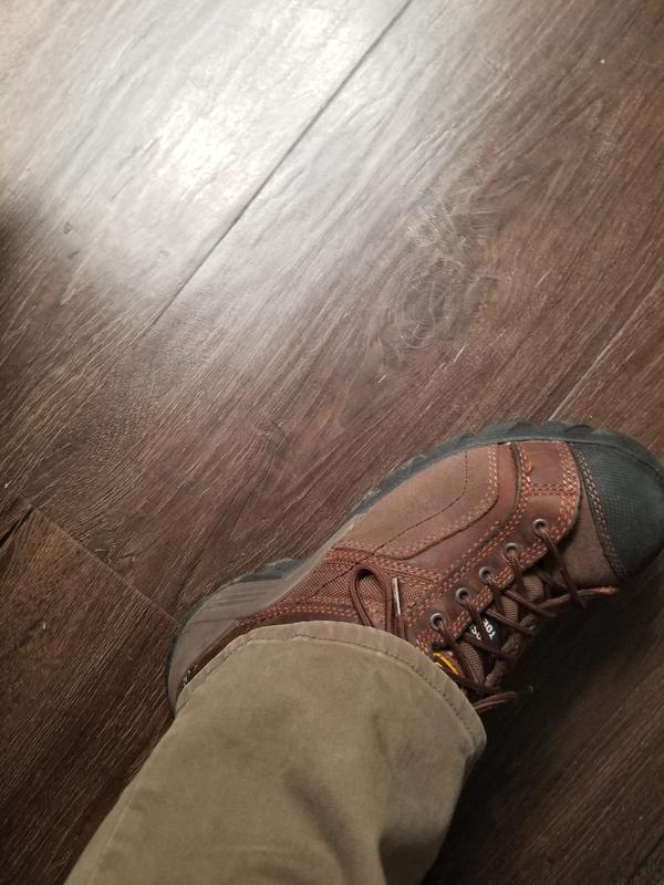 Caterpillar P89957 Argon Composite Toe Dark Brown Oxford Size 7 Wide for sale online 