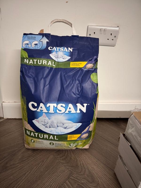 Catsan Natural Biodegradable Clumping Litter Catsan