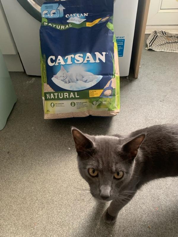 Catsan Natural Biodegradable Clumping Litter Catsan