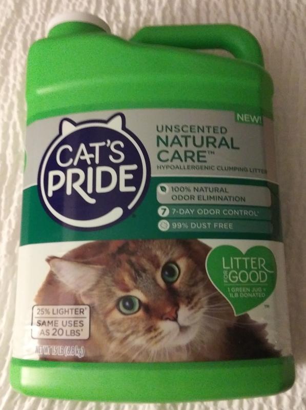 Cat's pride shop natural litter