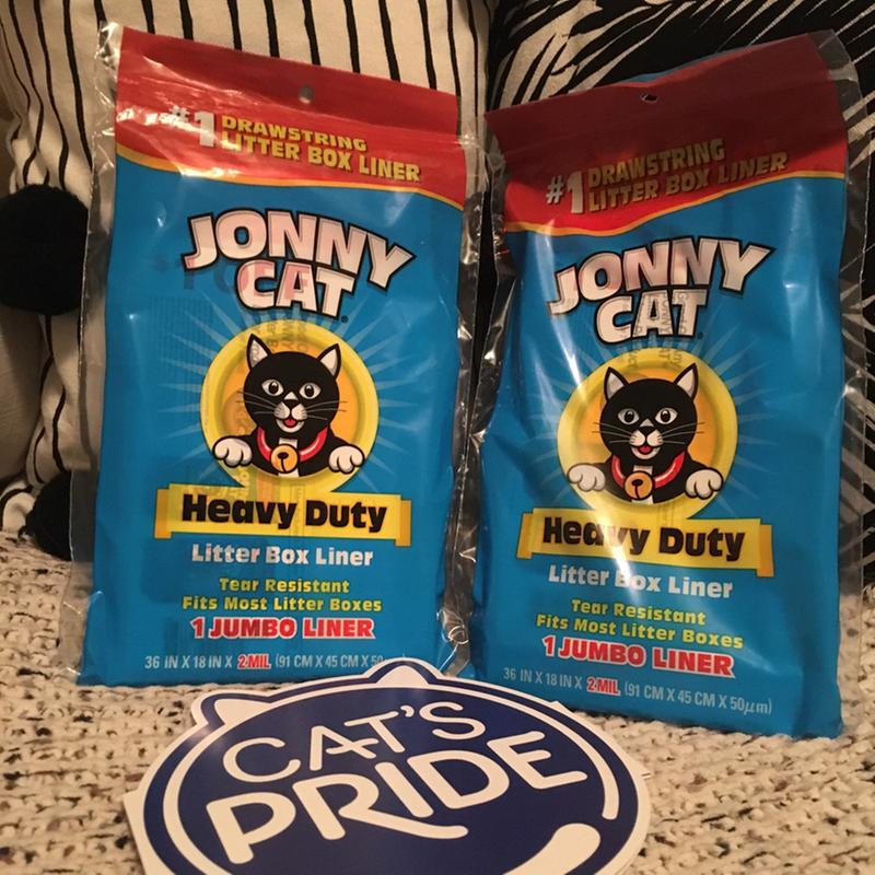 Jonny cat heavy duty litter best sale box liners