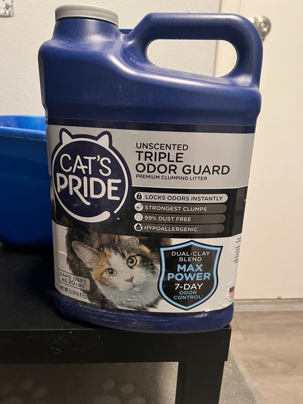 Cat's pride premium outlet natural scoopable cat litter