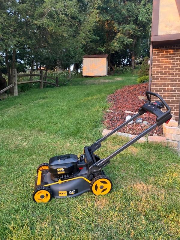 Caterpillar discount lawn mower