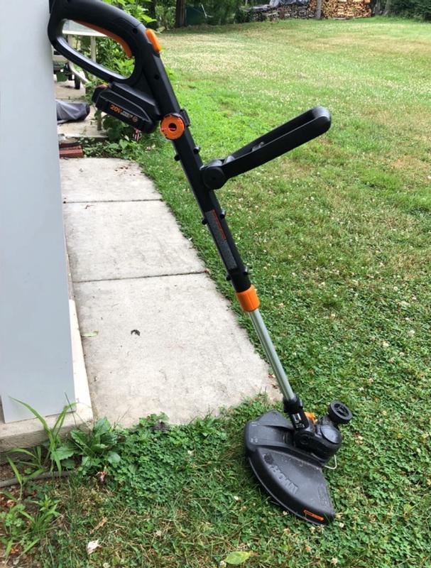 Reviews for Worx 15 in. 5.5 Amp Corded Electric String Trimmer Edger with Telescopic Straight Shaft and Pivoting Head Pg 3 The Home Depot