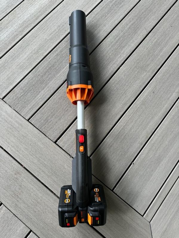 WORX WG585 Nitro 40V Power Share Cordless Leaf Blower Sweeper