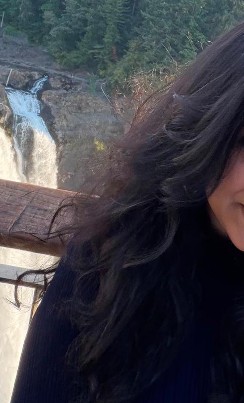 Customer photo for "Visibly healthier and voluminous hair!"