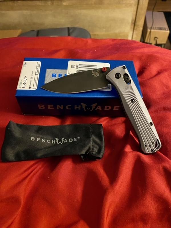 Benchmade 535bk-4 Bugout Knife Blade With Manual Knife Sharpener : Target