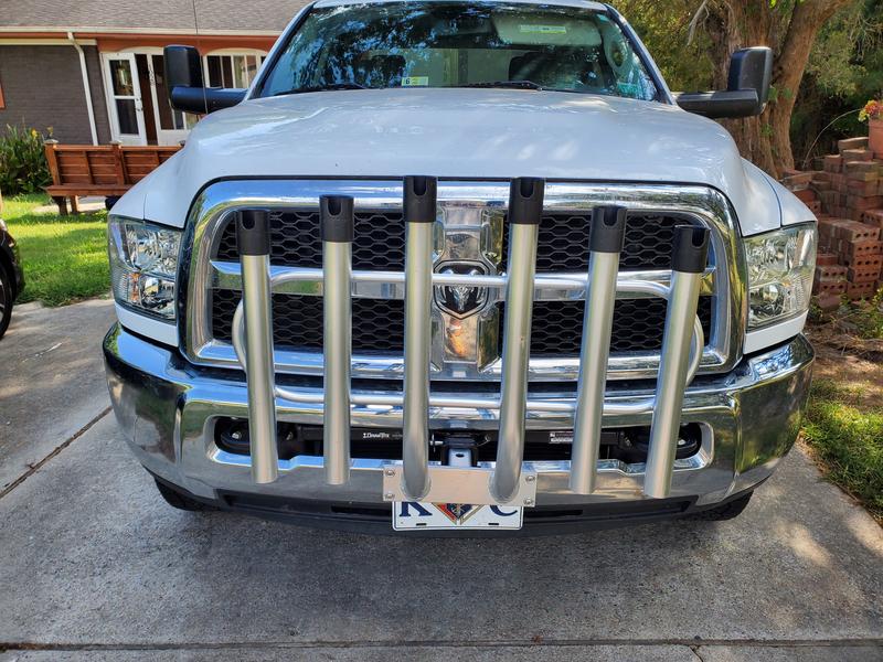 fishing rod holder bumper mount Fish N Mate 6-Holder Rack Receiver on to the M2M Accessory Bar (Required to fit)Easy InstallationMade in the USA! Heavy Duty 2 Rod Bumper