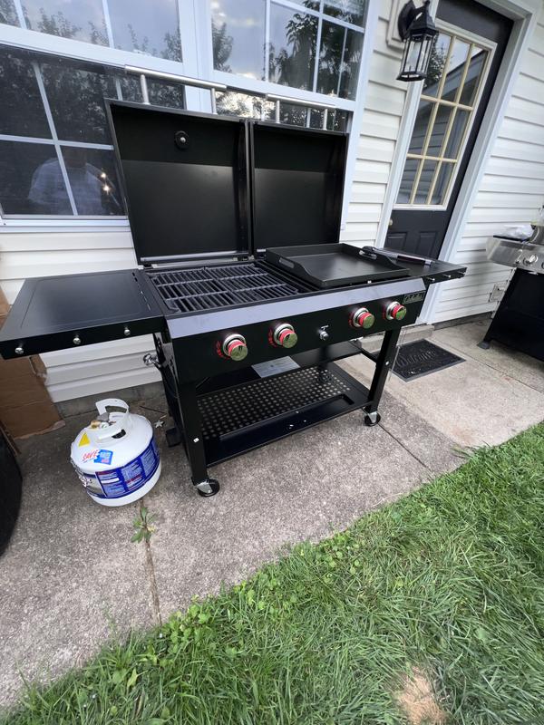 Cabela's Deluxe 4-Burner Event Grill And Griddle Combo, 49% OFF