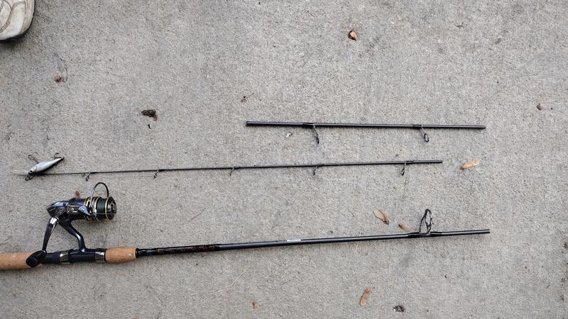 Inshore Select Spinning Rod Black/Red 7' : : Sports