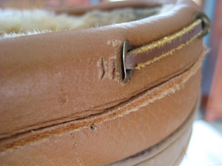 bob timberlake men's shearling wool slippers