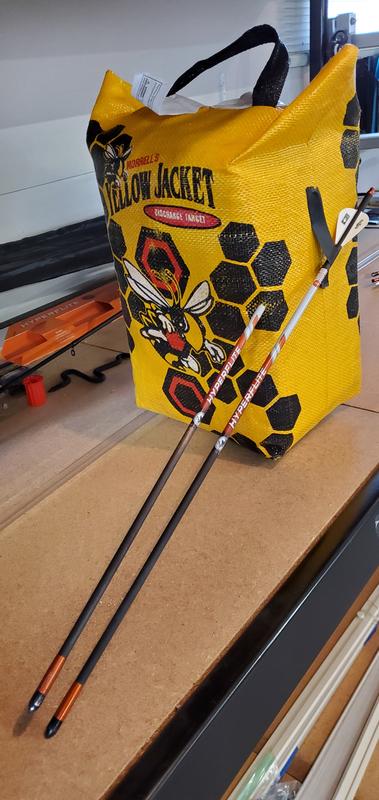 New Morrell Yellow Jacket Crossbow Bolt Discharge Bag Archery Target For Safely 