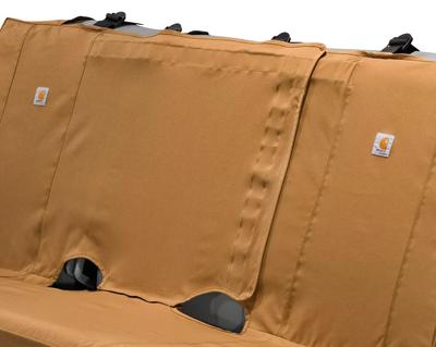 Carhartt Signature Automotive Brown Low Back Workwear Seat Cover 2 Piece