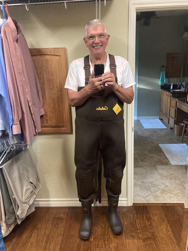 Cabela's Neoprene Stockingfoot Fishing Waders, Medium - sporting goods - by  owner - sale - craigslist