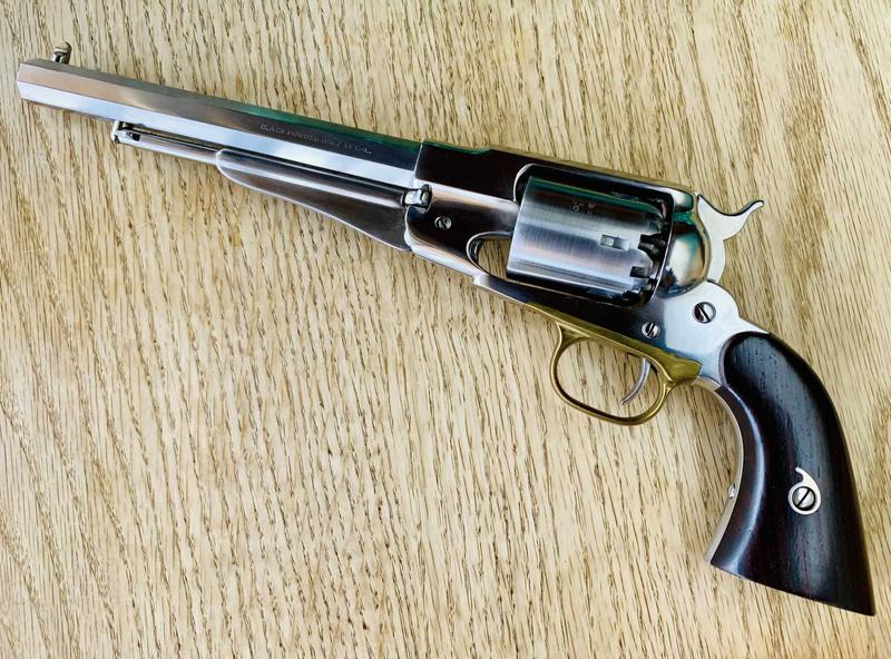 Pietta Model 1858 New Army Stainless Steel .44-Caliber Black Powder Revolver
