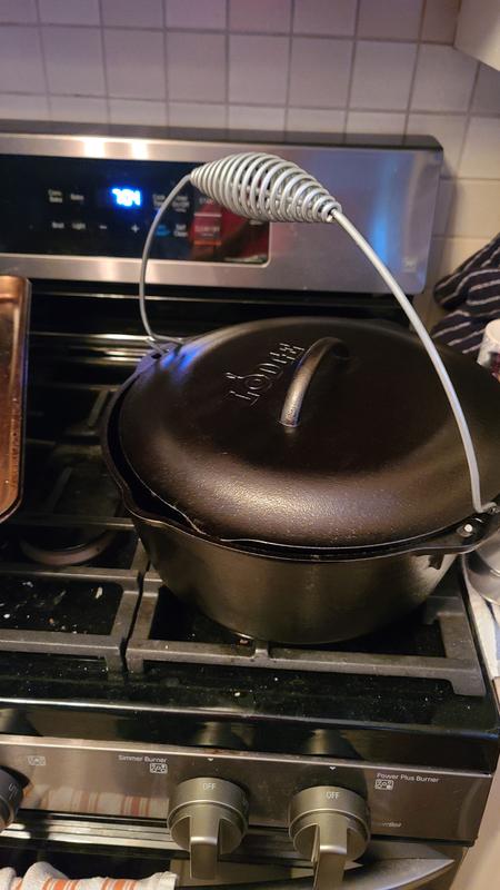 Lodge Cast Iron Dutch Oven with Spiral Handle 7qt – Heath Ceramics