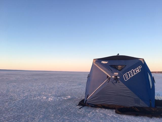 Otter XT Pro Lodge X-Over Flip Thermal Ice Fishing Shelter - 723550, Ice  Fishing Shelters at Sportsman's Guide