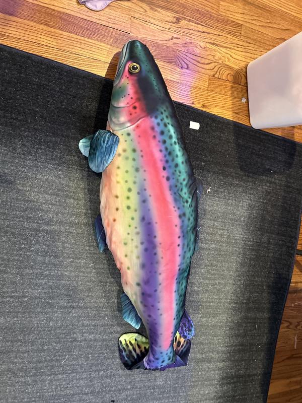 Bass Pro Shops Plush Stuffed Rainbow Trout