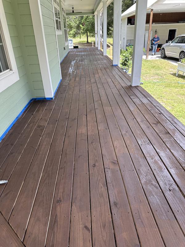 Cabot Black Semi-transparent Exterior Wood Stain and Sealer (1