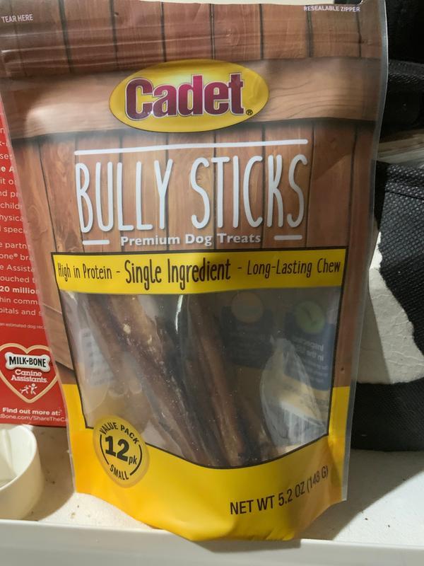 Cadet butcher treats outlet bully sticks