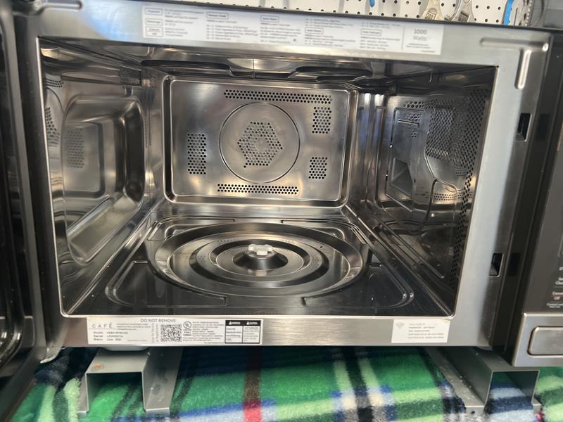 Cafe 1.5 Cu. Ft. Smart Countertop Convection Microwave Oven CEB515P2NSS Cafe Appliances