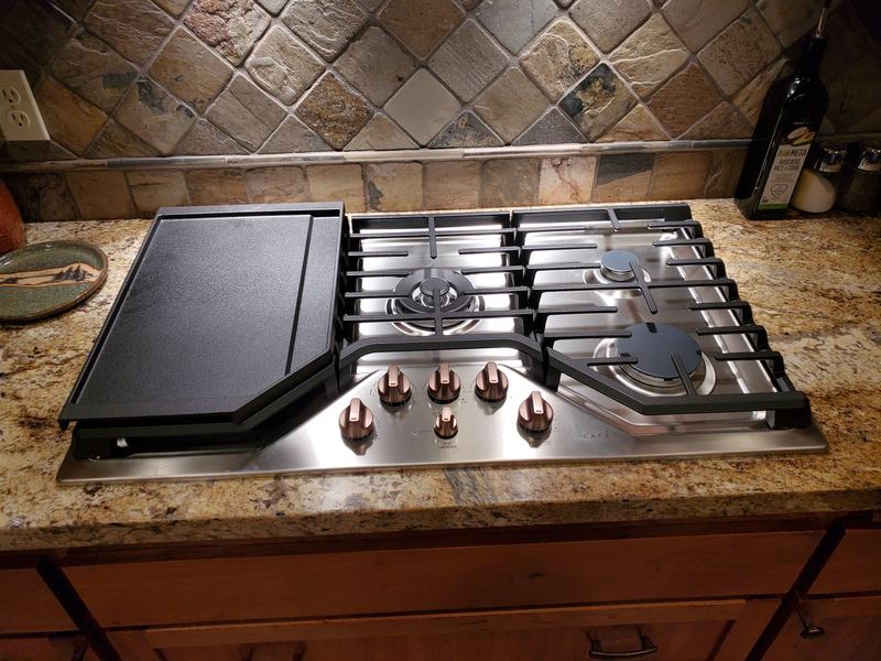 GE Cast Iron 36 in. Cooktop Griddle JXGRIDL236 - The Home Depot