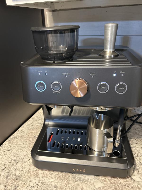 Café™ BELLISSIMO Semi Automatic Espresso Machine + Frother - C7CESAS4RW3 -  Cafe Appliances