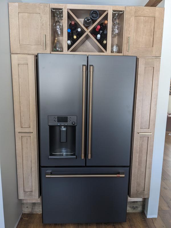 Café™ ENERGY STAR® 28.7 Cu. Ft. Smart 4-Door French-Door Refrigerator With  Dual-Dispense AutoFill Pitcher - CGE29DP2TS1 - Cafe Appliances