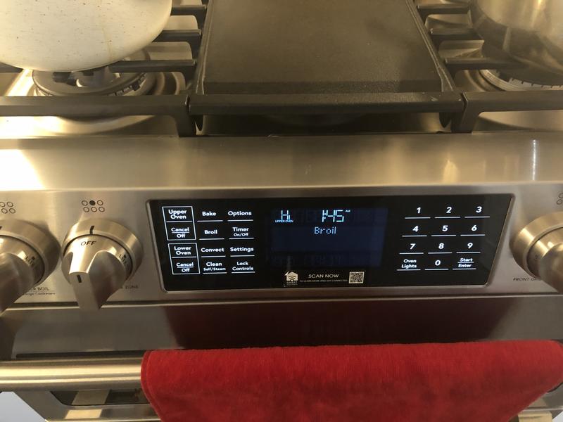 Café™ 30 Smart Slide-In, Front-Control, Dual-Fuel, Double-Oven