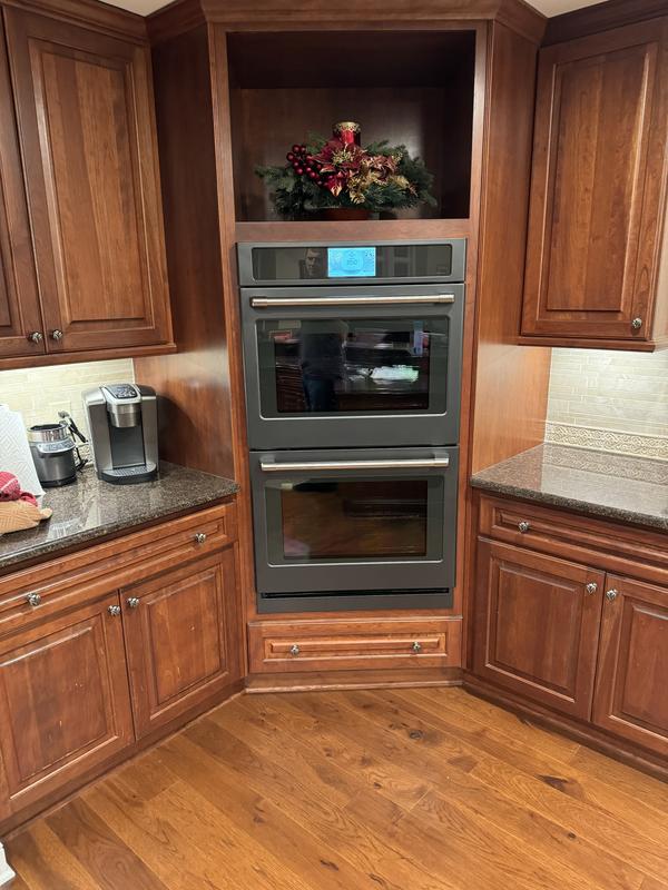 Double Oven Cabinet with Deep Drawer