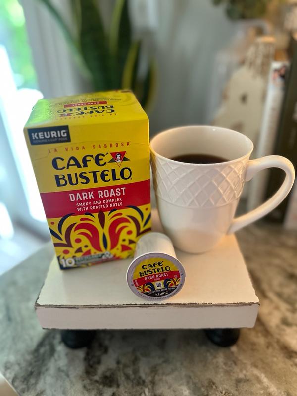 Café Bustelo Dark Roast Coffee, Keurig K-Cup Pods, 10 Count | Meijer
