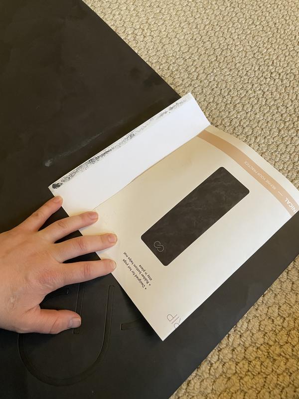 Photo submitted with review of product