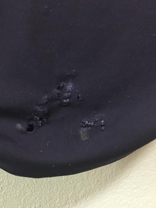 Photo submitted with review of product