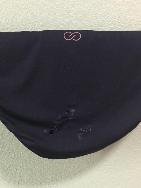 Photo submitted with review of product