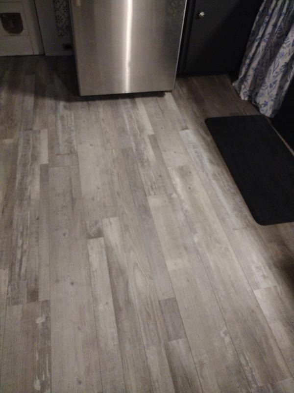 Aqua-Defy Gray Ash 7.12 in. W x 48 in. L Waterproof Luxury Vinyl Plank Flooring (23.77 Sq. ft)