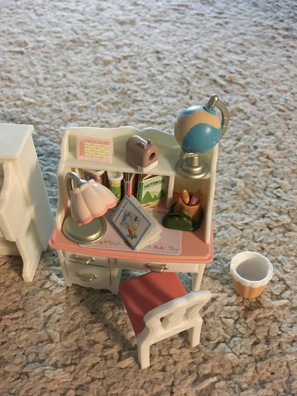 Calico critters piano hot sale and desk set