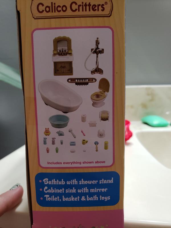 Epoch Calico Critters Country Bathroom Set, 3+