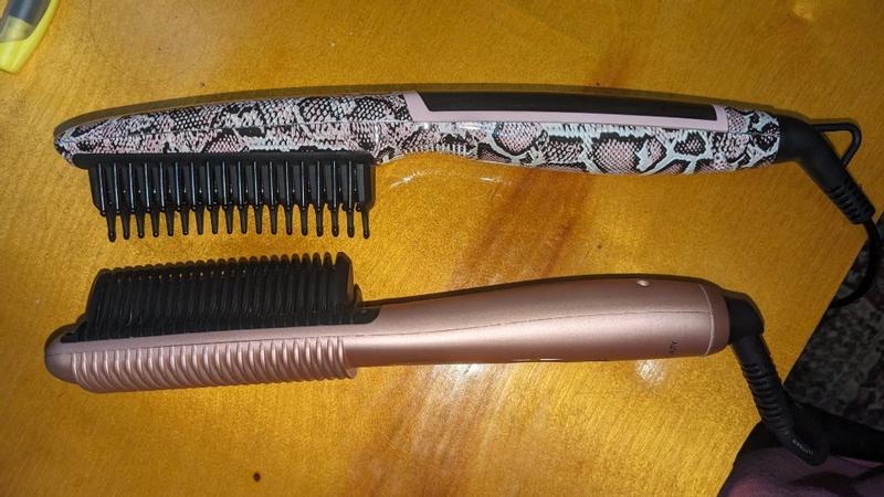 Kiss hair straightener brush reviews hotsell