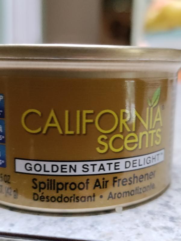 California Scents Car Scents Spillproof Canister Air Freshener