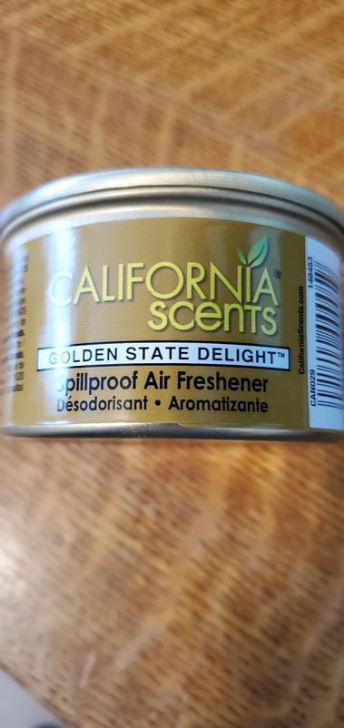 California Scents Air Freshener  1.5oz Cans Golden State Delight