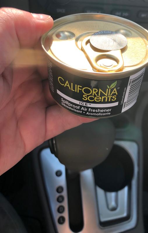 California Scents Spill Proof Can Black Ice 42g