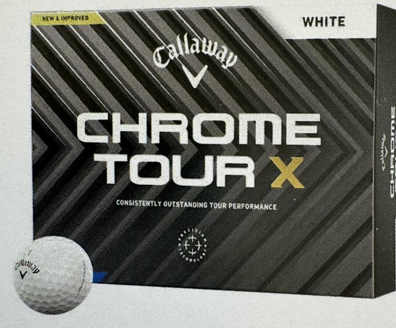 Callaway Chrome Soft X and Callaway Chrome Soft outlet X Triple Track