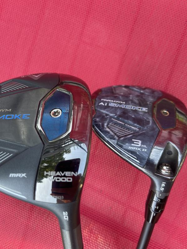 Paradym Ai Smoke MAX Fairway Woods
