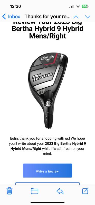 Big Bertha Hybrid Golf Clubs | Callaway Golf Big Bertha Hybrid Golf Clubs | Callaway Golf